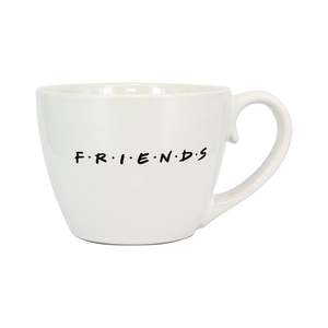 Tasse à cappuccino en porcelaine Friends 300 ml avec logo 'Central Perk' – Accessoires de café modernes et mignons pour P - Product Image 2