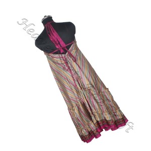 SD019 สารี/ส่าหรี/ชารีอินเดียและปากีสถานเสื้อผ้าจากอินเดียฮิปปี้ boho ร้อนขายอินเดียทําด้วยมือวินเทจส่าหรีชุดผ้าไหม - Product Image 6