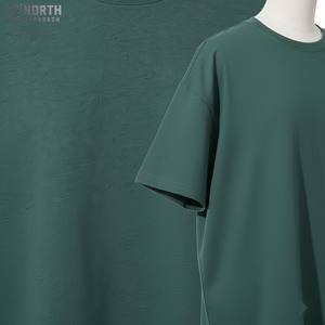 Camiseta Personalizada de Nueva Llegada para Hombre, Camisetas Extra Grandes de Alta Calidad para Hombre, 100% Algodón, Lavado Vintage, Cuello Redondo - Product Image 1