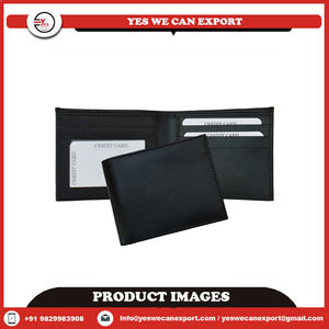 Hot Sale Muddy Black Men's Genuine Leather Wallet Fashionable Spacious Design for <b>Carrying</b> Cards Business Students' Daily Use - Product Image 4