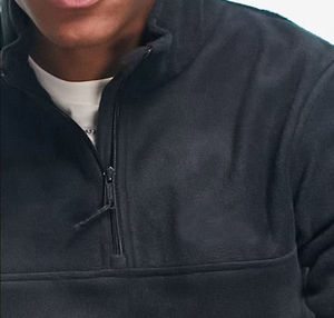 Offre Spéciale nouveau Design Style hommes thermique polaire sweat demi 1/4 sweats zippés haute qualité hiver pull sweat - Product Image 4