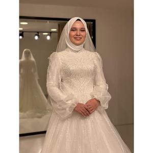 Stelle nuova stagione Hijab abito da sposa 1431T - Product Image 2