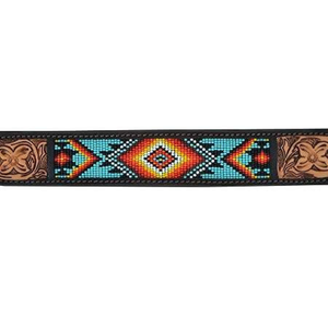 Collier pour chien en cuir de qualité supérieure élégant, finition cloutée, design simple et luxueux, pour petits et grands chiens, durable, respirant, écologique - Product Image 6