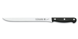 Couteau à jambon Uniblock, acier inoxydable, 24 cm. (3 Claveles 01130) - Product Image 1