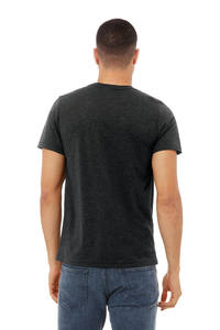 T-shirt à col rond en coton 100% pour homme, manches courtes, uni, conçu pour l'impression graphique, fabrication de marque privée - Product Image 3