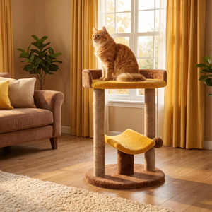 Tour d'escalade pour chat Amistar ChocoGold - Product Image 1