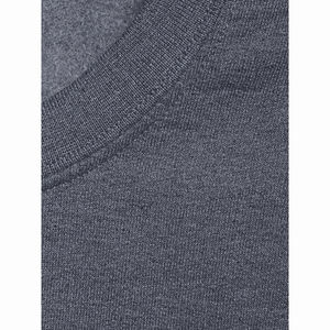 Sweat-shirt grande taille pour homme, couleur gris foncé, molleton de coton uni, Logo personnalisé, imprimé sur écran - Product Image 6
