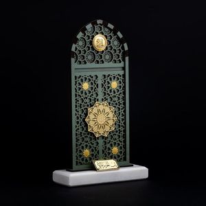 Juego de 3 murales de metal islámico Ayatul Kursi Wall Art Mural musulmán Decoración y Corán Mural - Product Image 3