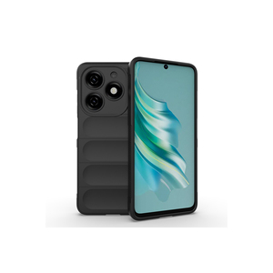 Étui pour Tecno Spark 20C Netzy, coque arrière en silicone souple TPU à motif ethnique, noir, étui pour téléphone portable - Product Image 1