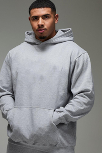 Sudadera con Capucha Extra Grande de Alta Calidad, Gruesa y Pesada, de Algodón para Invierno, con Logotipo Personalizado, Hombros Caídos, de Marca Marfa International - Product Image 2