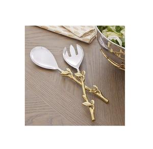 Luxury Salad Server Spoon and Fork Serving Utensils Wholesale Manufacturer Salad Server Spoon <b>Wedding</b> and Kitchen Use - Product Image 6