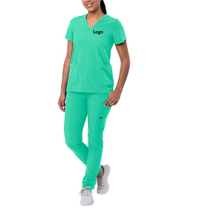 Ensemble de gommage de base pour femmes, Top Slim à col en V et pantalon Slim Cargo du Bangladesh, offre spéciale - Product Image 4