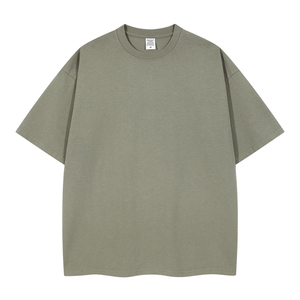 Nouveau design T-shirts Impression personnalisée Logo Streetwear T-shirt noir pour hommes Vêtement décontracté uni vierge respirant pour hommes - Product Image 3