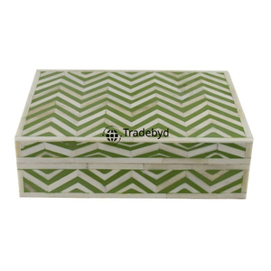 Exquisite MOP Inlay <b>Box</b> Decorative Handmade Organizer Perfect for Wedding Gift and Home Decor Tradebyd - Product Image 5