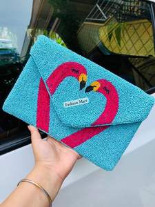 Bolso de Mano con Cuentas Hechas a Mano de Primera Calidad, Bolso de Fiesta y para Eventos Festivos - Product Image 2