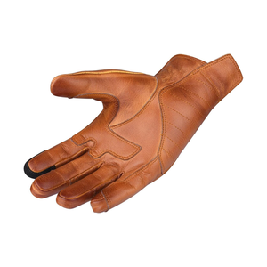 QST Logo personnalisé Gants de moto en cuir avec jointures dures Gants d'équitation coupe-vent antidérapants pour hommes et femmes - Product Image 4