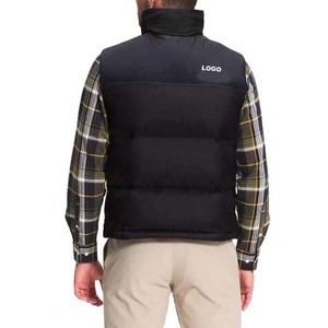 Chaleco Acolchado de Invierno de Alta Calidad, Chaqueta Impermeable y Transpirable de Lona, Ropa de Calle para Hombre, Diseño de Marca - Product Image 3