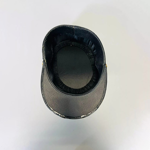 Vente en gros de béret unisexe à haut plat, mode décontractée, style coréen, vintage, casquette de baseball, design personnalisé - Product Image 6