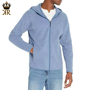 Sudadera con capucha y cremallera para hombre, 100% algodón, 300 g/m², diseño personalizado, informal, de invierno, peso pesado, venta al por mayor - Product Image 6