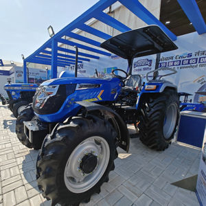 90HP Heavy Duty 4WD <b>Wheel</b> Farm Tractor with Engine Gearbox Pump Harrow Hydraulic Seeder Equipment - Product Image 1