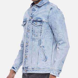 Veste en jean pour hommes, taille adulte, best-seller, dernier design, prix bas, veste en jean pour hommes, veste en jean pour hommes sur mesure - Product Image 4