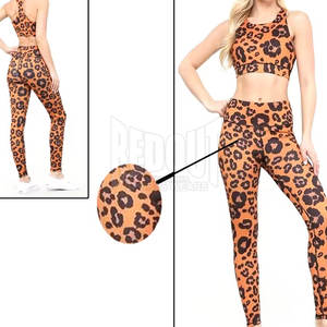 Low MOQ Custom Wear <b>Yoga</b> <b>Set</b> For Women Fashion High Quality Tight Fitness Wear Women Printed <b>Yoga</b> <b>set</b> - Product Image 3
