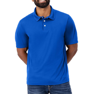 Polo de golf deportivo de media manga para hombre impreso personalizado y bordado muestra gratis Jersey tela al por mayor Jersey de algodón - Product Image 1