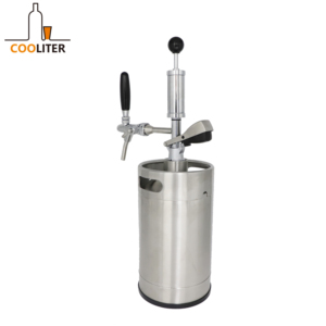 Barril de cerveza casero 5l con un acoplador de lanza G S D Bombas de cerveza de barril para Bar casero - Product Image 1