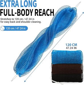 Éponge <span class=keywords><strong>de</strong></span> bain exfoliante en polyester avec logo personnalisé, motif africain, pour le dos, <span class=keywords><strong>petite</strong></span> <span class=keywords><strong>taille</strong></span>, commande en gros - Product Image 2