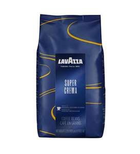 Vente en gros de grains de café Espresso Lavazza Super Crema torréfaction moyenne 2x1kg Pack en vrac Café italien lisse Grains entiers Meilleure offre de réduction - Product Image 4