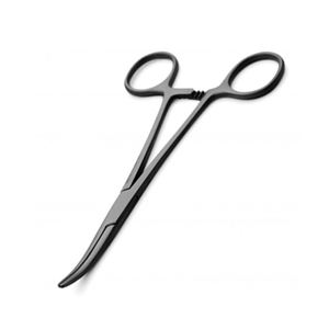 คีมผ่าตัดหลอดเลือดแดงสแตนเลสคีมผ่าตัดโค้งโลโก้ออกแบบได้ตามต้องการ - Product Image 2