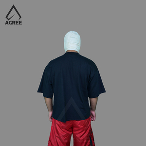 Camiseta Deportiva para Hombre, al Por Mayor, de Alta Calidad, Personalizada, Transpirable, de Secado Rápido, Corte Holgado, con Estampado Reflectante Rambo, Tejido Jersey, Marca Agree Sports - Product Image 6