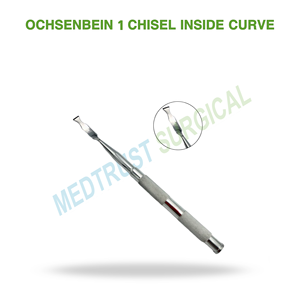 Curette chirurgicale Molt n° 2 à extrémité simple, curette dentaire parodontale en acier inoxydable, instrument pour chirurgie buccale et parodontale - Product Image 2