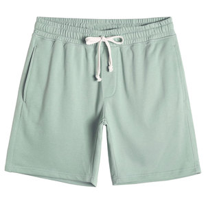 Breathable Quick Dry Regular Fit Men's Sweat Shorts 100% Cotton Solid Comfortable Wholesale - Product Image 6
