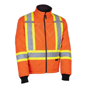 Chaqueta DE SEGURIDAD reflectante ligera de alta visibilidad para trabajo al aire libre Ropa de seguridad de color brillante - Product Image 3
