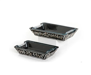 Bandeja de madera maciza redondeada hecha a mano para el desayuno o el almuerzo, bandeja para servir madera y desayuno, bandeja para servir catering de madera - Product Image 6