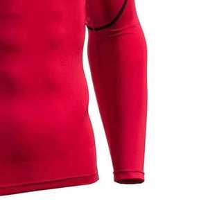 Ventes en gros de maillots de compression à manches longues personnalisés en spandex anti-UV UPF50, design de short de surf, créez votre propre rashguard MMA BJJ - Product Image 6