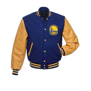 Blouson universitaire brodé personnalisé pour homme, style baseball, avec capuche, en polyester et coton, design vintage pour l'hiver - Product Image 4