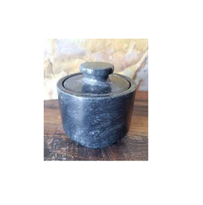 Juego de tarros de mármol para especias de cocina, salero, botella de condimentos y pimienta, tazón de almacenamiento de azúcar y uso hecho a mano - Product Image 1