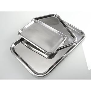 Servicio de suministro para platos domésticos y de restaurante Bandejas para servir alimentos de acero inoxidable Forma rectangular de fondo plano - Product Image 6