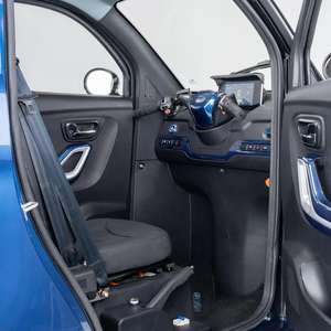 Mini Coches Eléctricos con EEC COC, Autonomía de 600 km, 4 Plazas, EV AWD, Coche Urbano Pequeño con Aire Acondicionado, Asientos de Cuero, Techo Solar Panorámico - Product Image 2