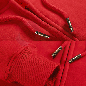 Sudadera con cremallera bordada Sudadera con capucha Jersey personalizado impresión personalizada sudaderas con cremallera - Product Image 4