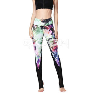 Printed Sublimated Stretchable Women's <b>Stirrup</b> <b>Legging</b> - Product Image 1