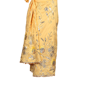 Vestido de tafetán africano George Headtie de calidad asegurada 100% para mujer-Colección de ropa de Exportador - Product Image 3