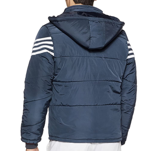 เสื้อแจ็คเก็ตพัฟเฟอร์ผู้ชายแบบมีฮู้ด ผ้าควิลท์ กันน้ำ น้ำหนักเบา พับเก็บได้ ไซส์ใหญ่ ดีไซน์ทรงบับเบิ้ล - Product Image 2