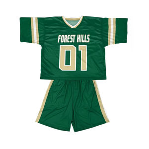 Uniformes de crosse Uniformes sportifs professionnels sublimés Uniformes de crosse Ensemble 100% shorts en polyester avec dernier style avec haut - Product Image 1