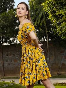 Robe indienne élégante en coton faite à la main, robe de soirée à la mode pour femme, tenue d'été pour mariée, cadeau personnalisé, robe en solde - Product Image 4