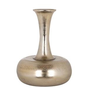 Vase de style luxe martelé à la main avec pots en métal à impression personnalisée et décoration de table centrale de jardinière - Product Image 5