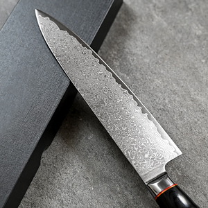 Venta al por mayor personalizado de alta calidad OEM ODM servicio Damasco acero japonés Chef cuchillo para cocina diaria corte para carne frutas - Product Image 3