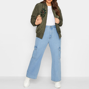 Blouson bombardier réversible pour femmes et grandes tailles blousons bombardiers multicolores pour femmes pour la mode des vêtements d'hiver - Product Image 2